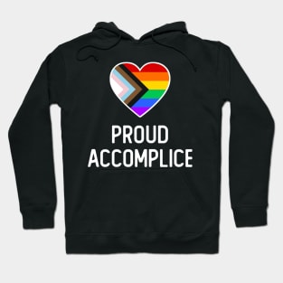 Progress Flag Queer Accomplice Hoodie